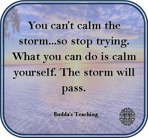 You Cant Calm the Storm